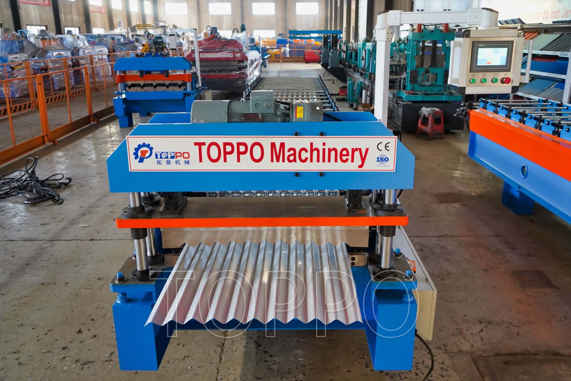 Corrugated Roofing Sheet Making Machine for Corrugated Sheet Contract Orders