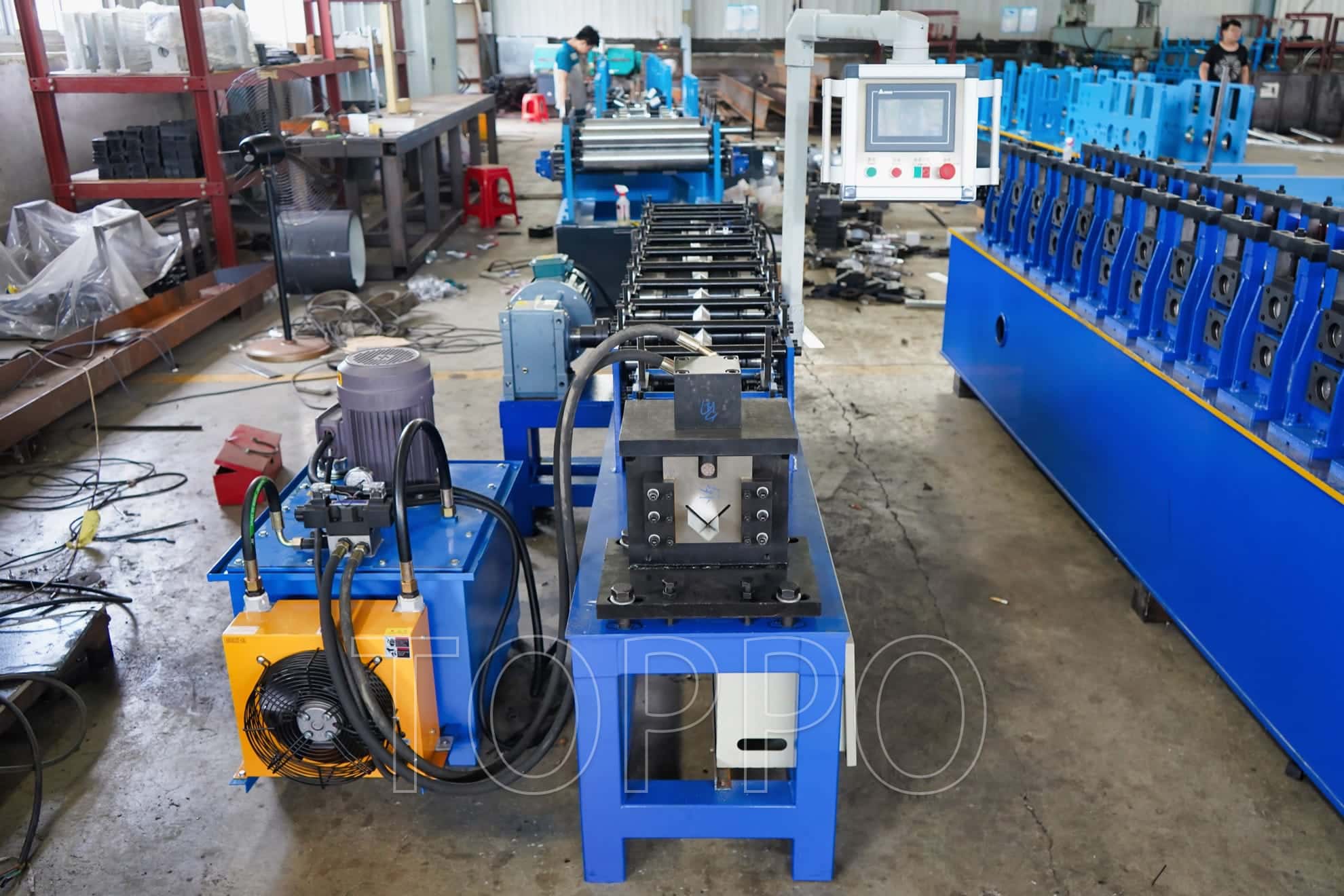 Light Gauge Steel Stud Roll Forming Machine for Professional Wall Profile Production