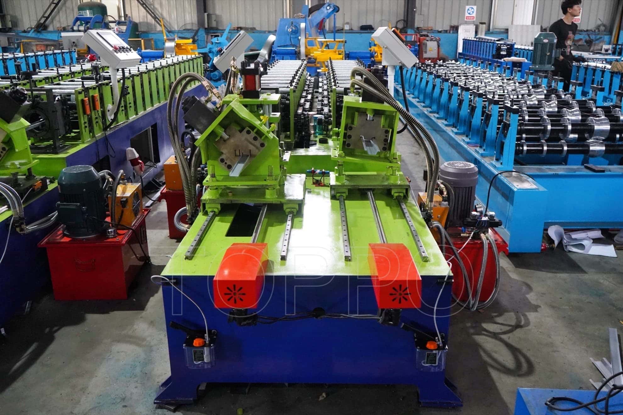 Configuring a Drywall Metal Stud And Track Roll Forming Machine for Mixed Orders