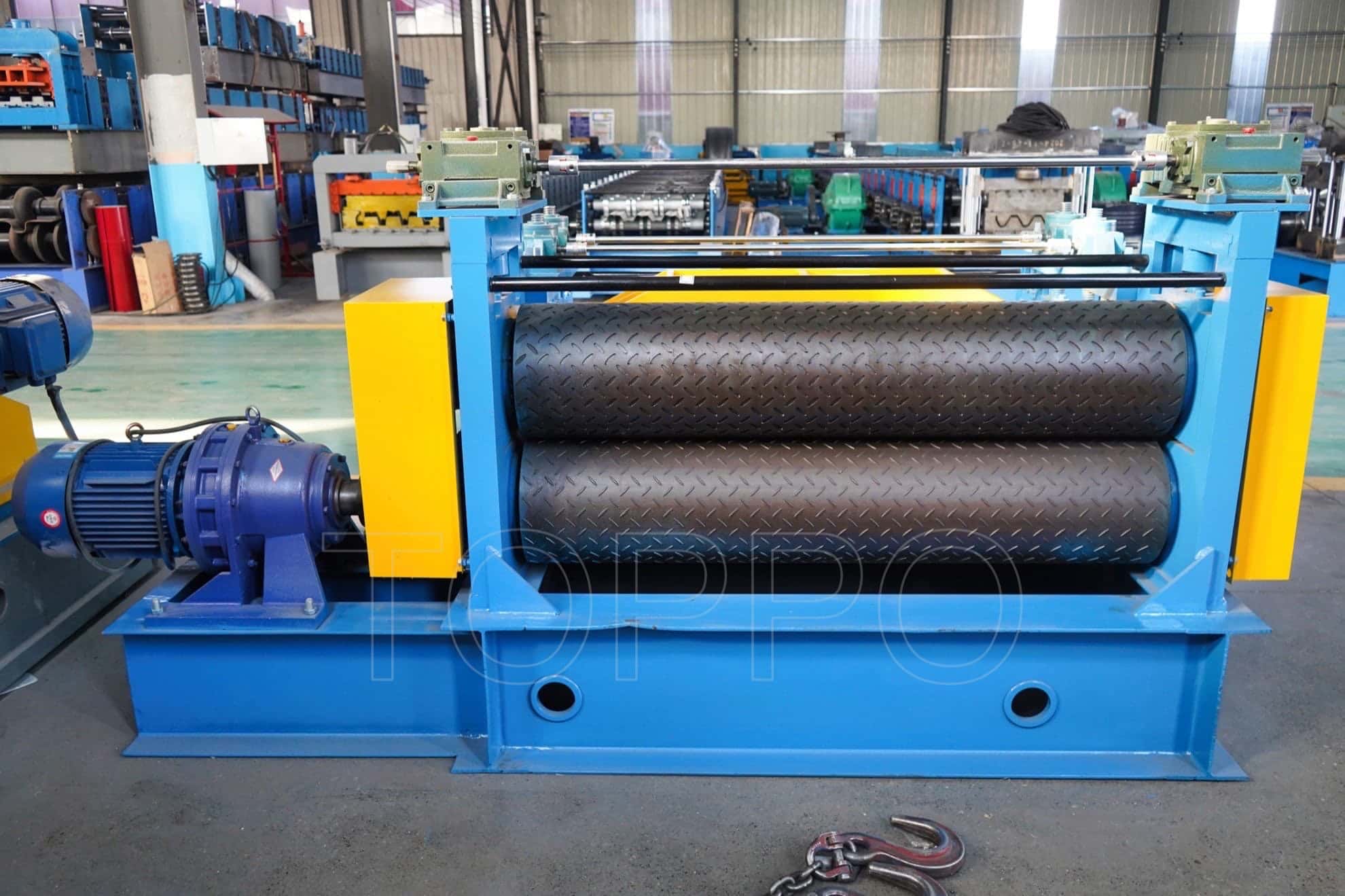 Premium Color Steel Aluminum Cold Plate Embossing Machine with Precision Roller Technology