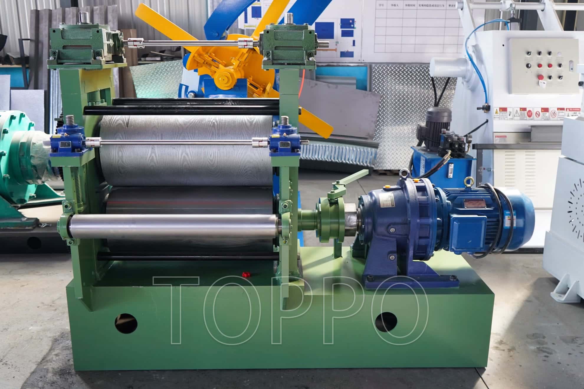 Color Steel Aluminum Cold Plate Metal Embossing Machinery for Global Export Projects