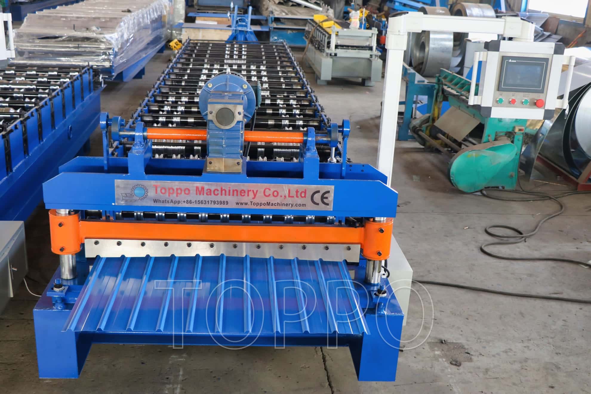 Trapezoidal Roll Forming Machine