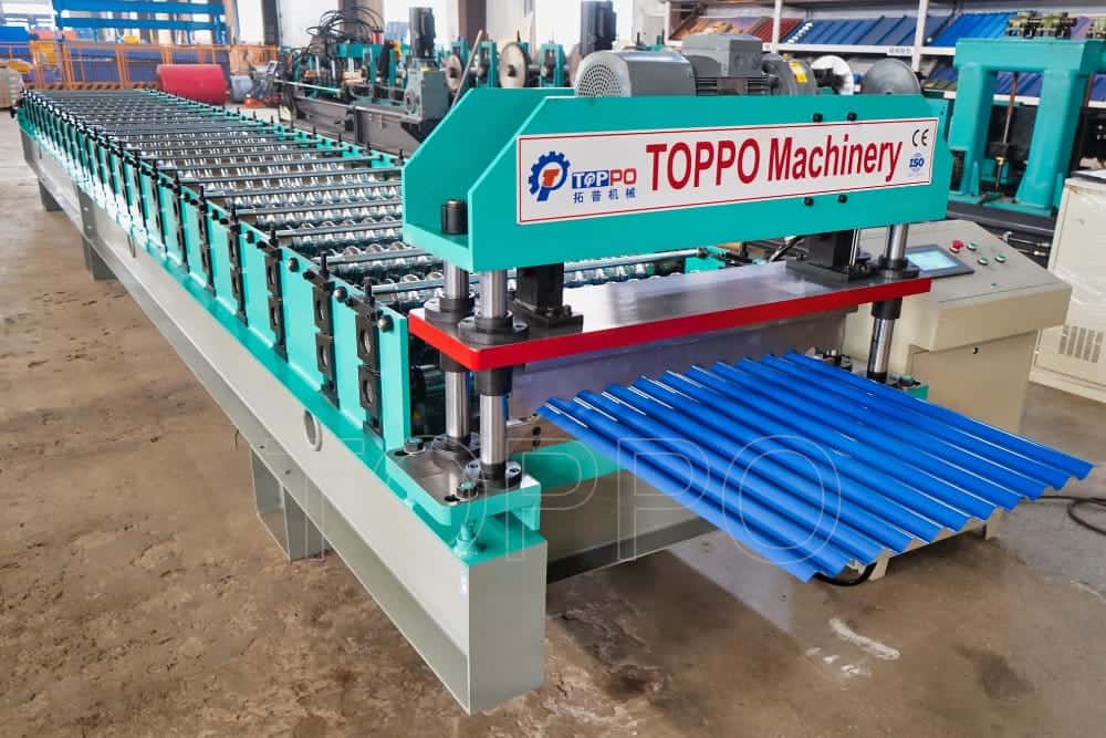 Corrugated Roofing Sheet Making Machine for Steel Building Roof Products
