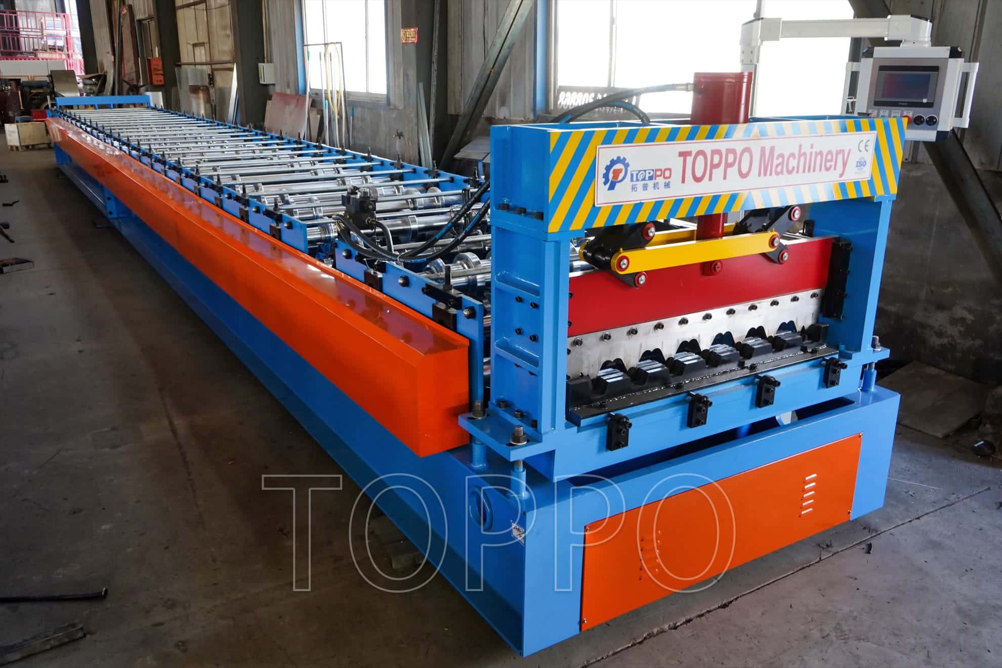 Composite Floor Deck Roll Forming Machine for Integrated Floor Manufacturing Systems
