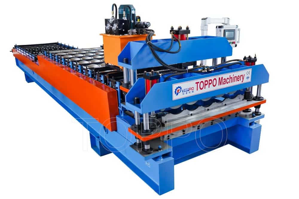 Automatic Corrugated Metal Roofing Panel Forming Equipment