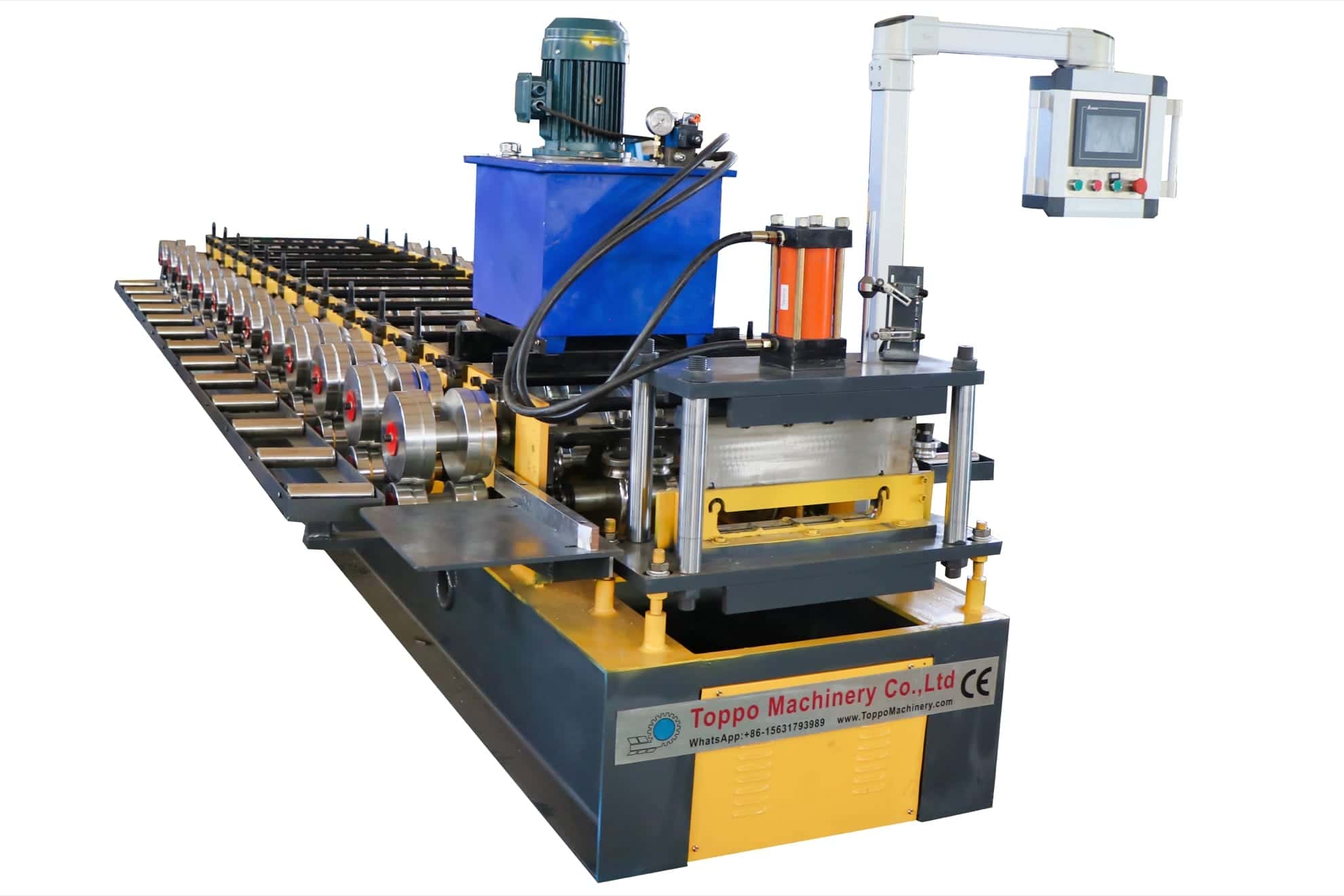Economic Standing Seam Roll Forming Machine Metal Roofing Panel Production Equipment