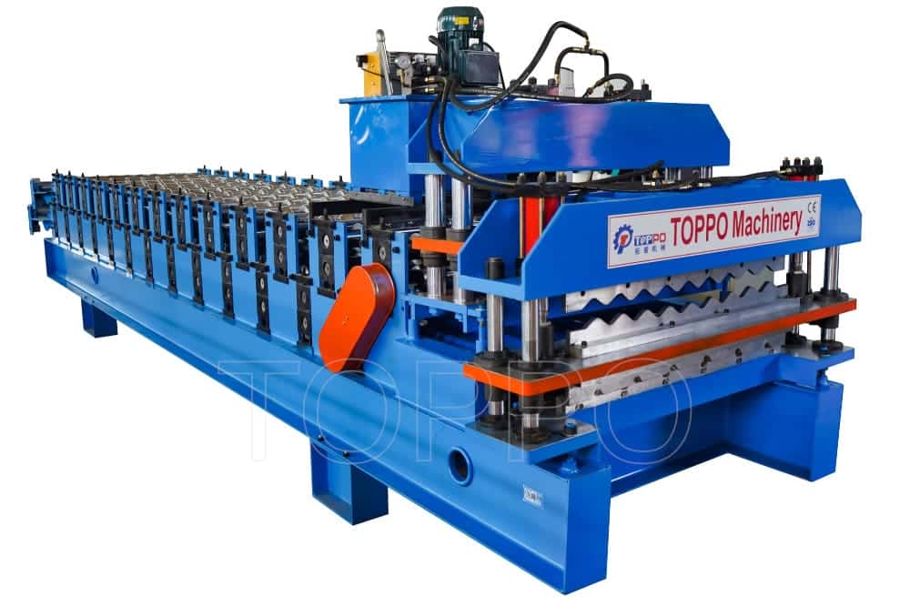 840–1050 Multi-Profile Double Layer Roll Forming Machine