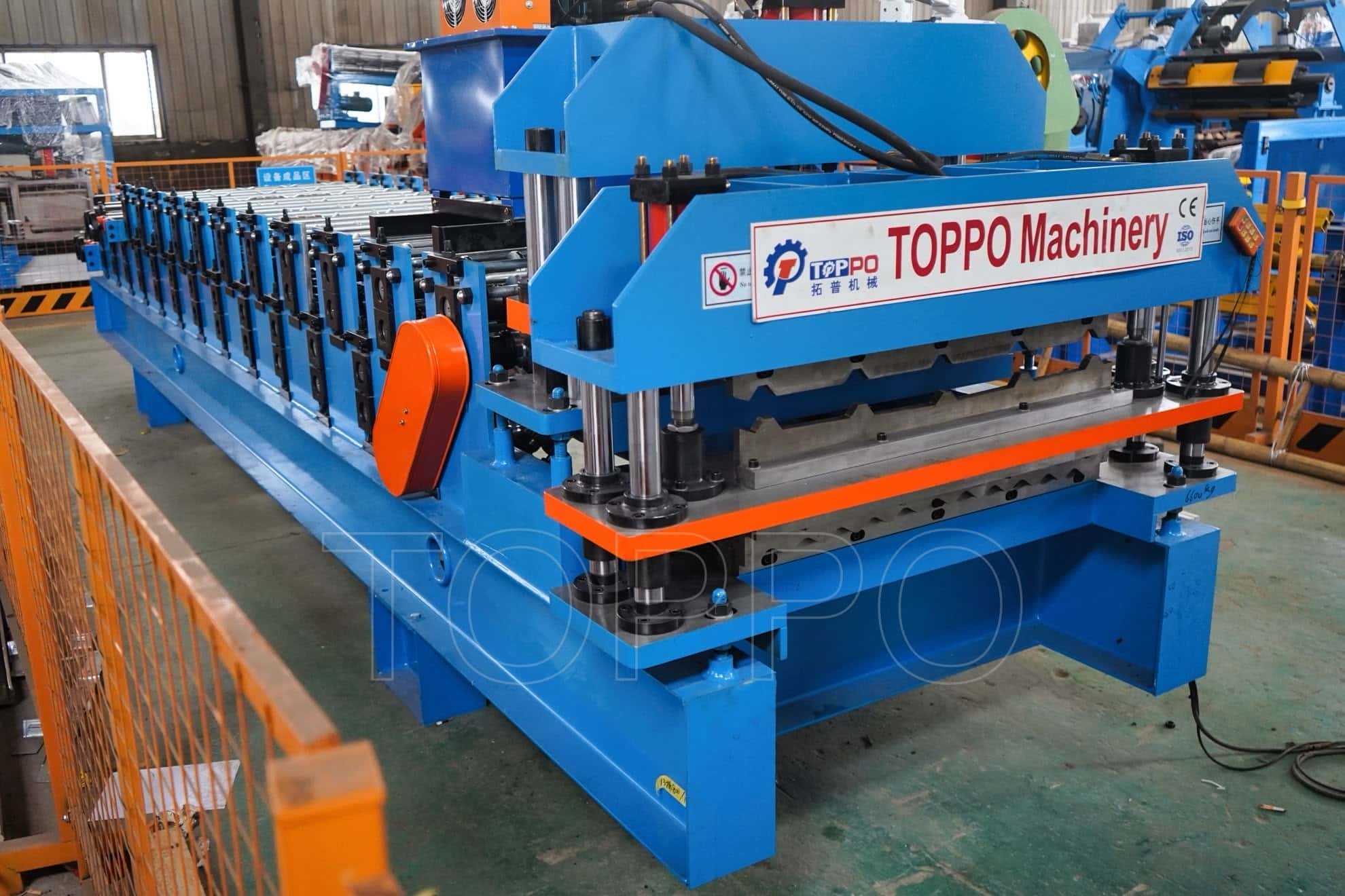 840–1050 Wide Width Double Layer Roll Forming Machine