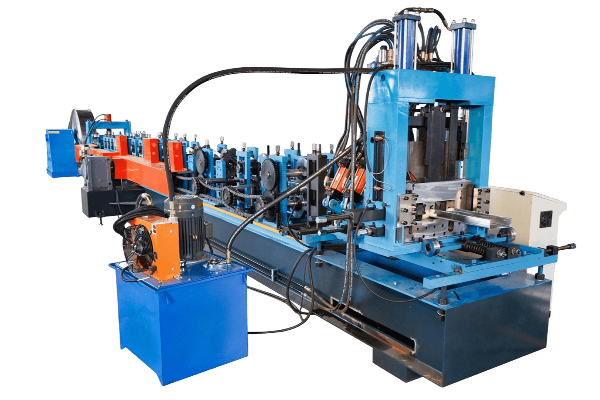 Automatic CZU Purlin Roll Forming Machine