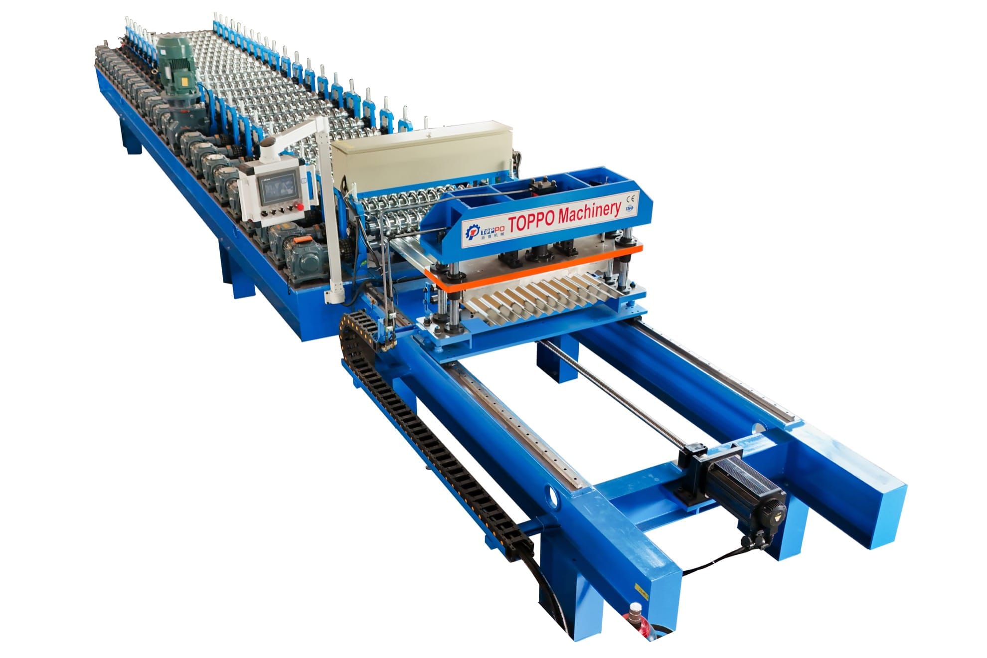 High Speed  Corrugated G550 Roofing Sheet Roll Forming Machine