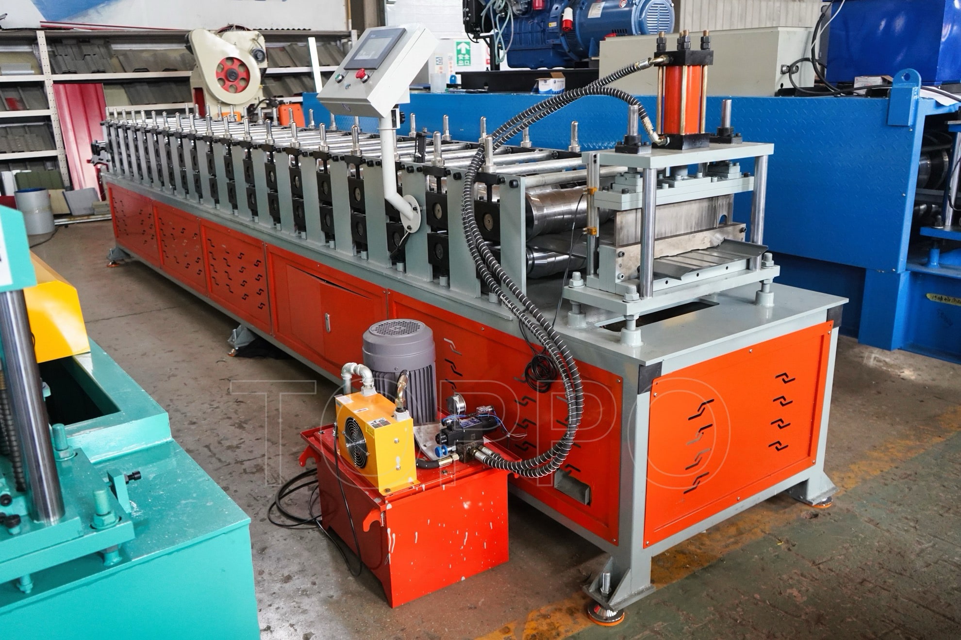 Light Gauge Steel Stud Roll Forming Machine for Long Term Building Material Supply