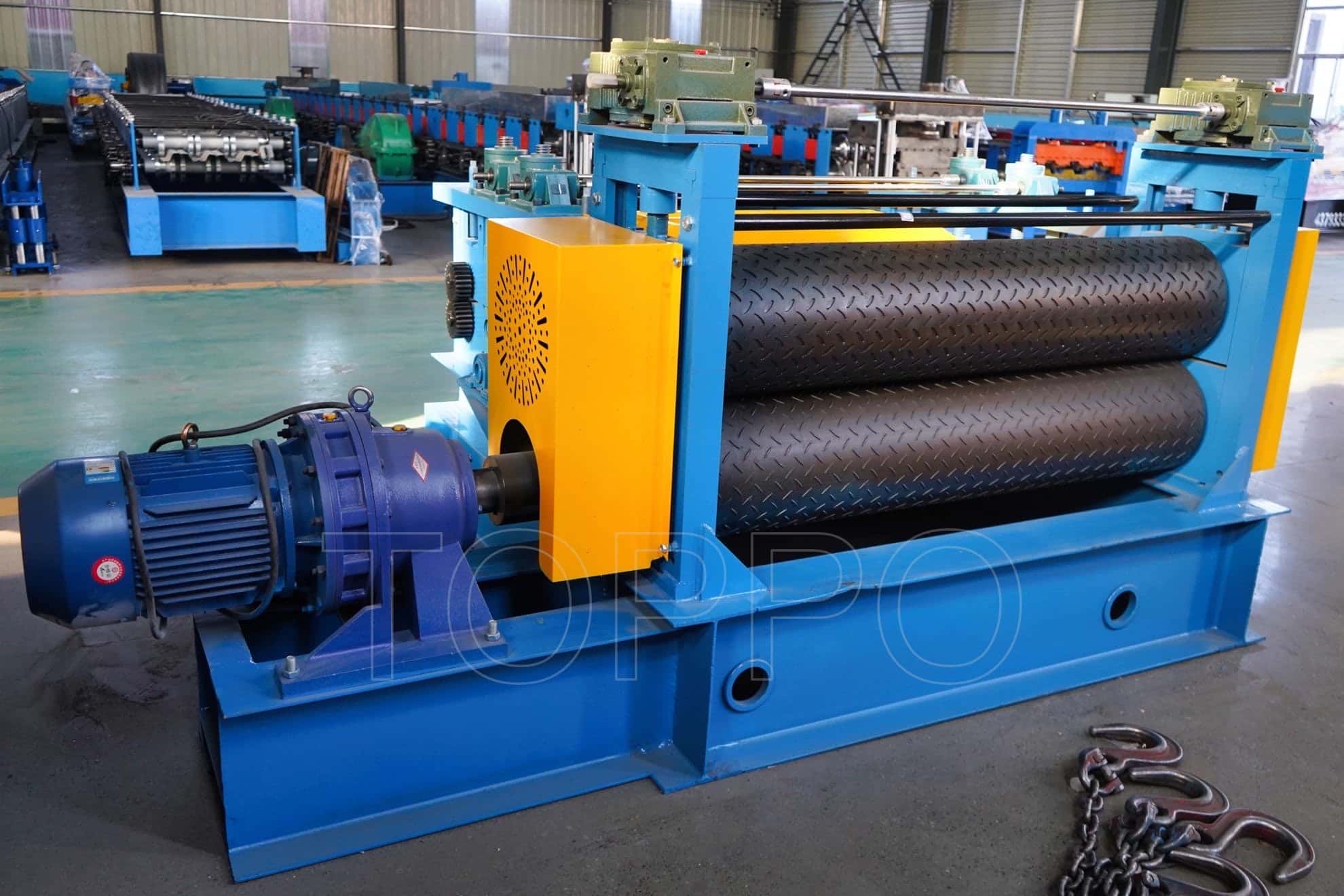 Premium Color Steel Aluminum Cold Plate Embossing Machine with Precision Roller Technology