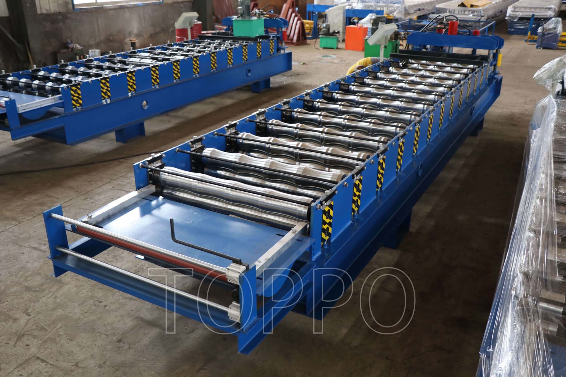 380V PLC Steel Glazed Tile Roofing Making Machine for Professional Roof Panel Production
