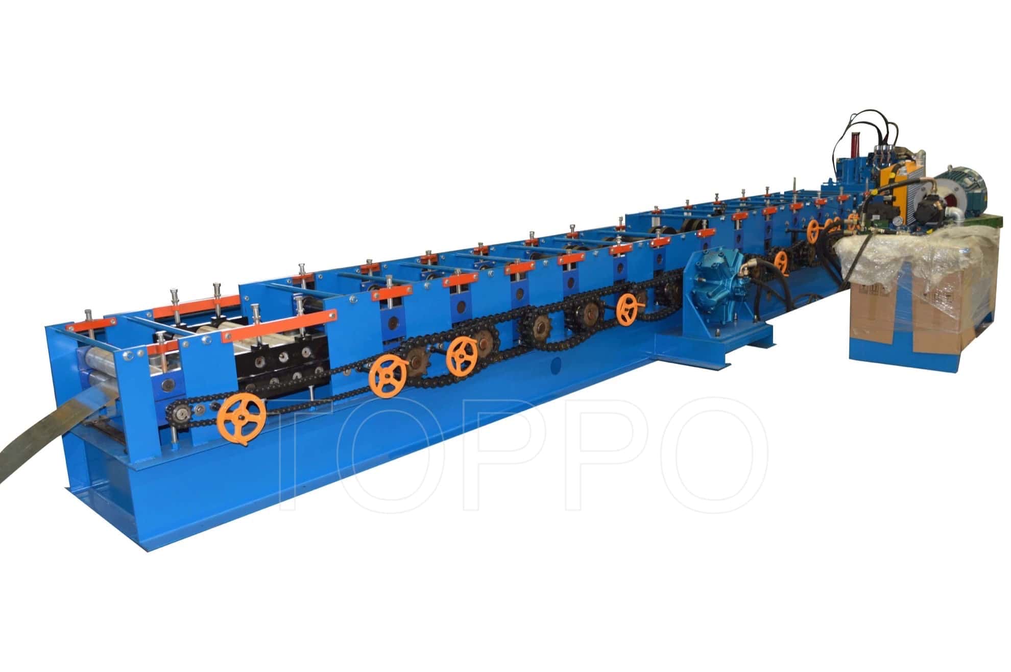 Automatic CZU Purlin Roll Forming Machine with Integrated Hydraulic Punching