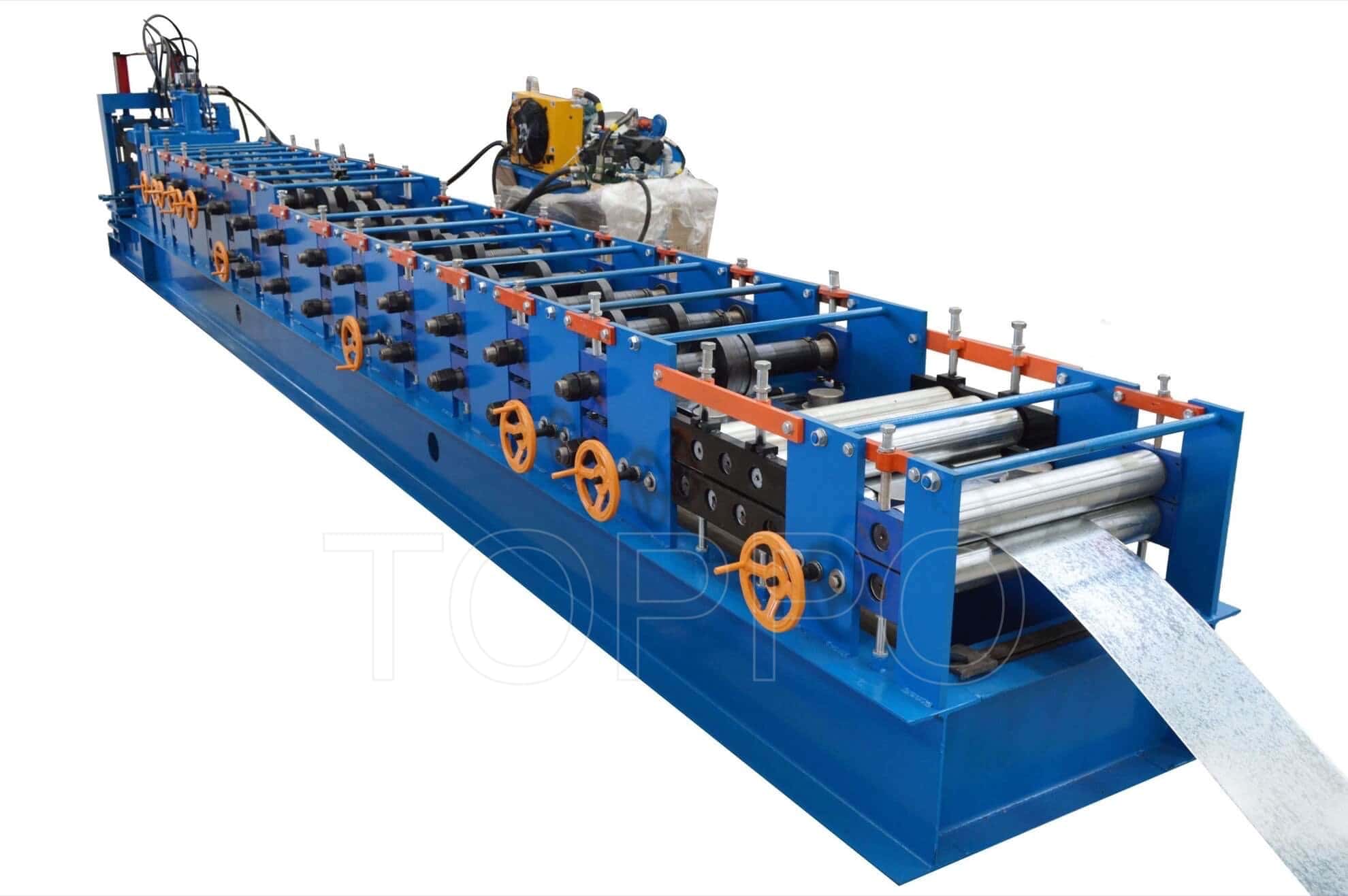 Automatic CZU Purlin Roll Forming Machine with Integrated Hydraulic Punching