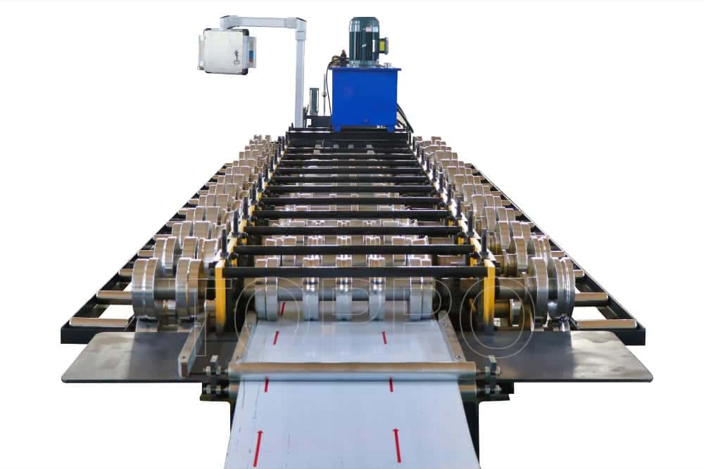 Automatic High Precision Standing Seam Roll Forming Machine for Roofing Panels