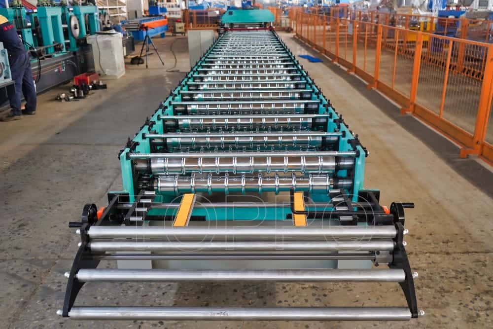Corrugated Roof Sheet Roll Forming Machine for Roofing Material Processing