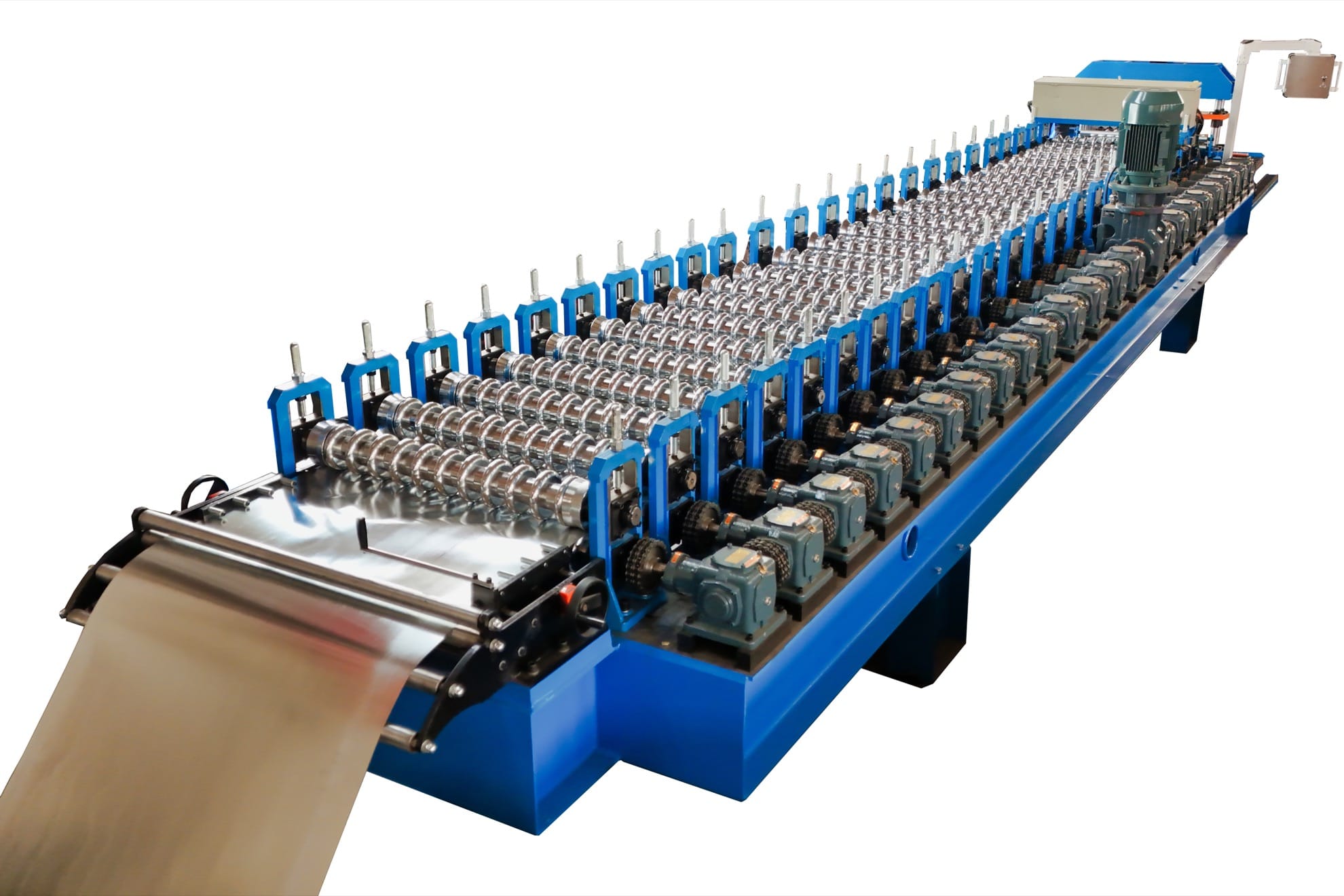 High Speed  Corrugated G550 Roofing Sheet Roll Forming Machine