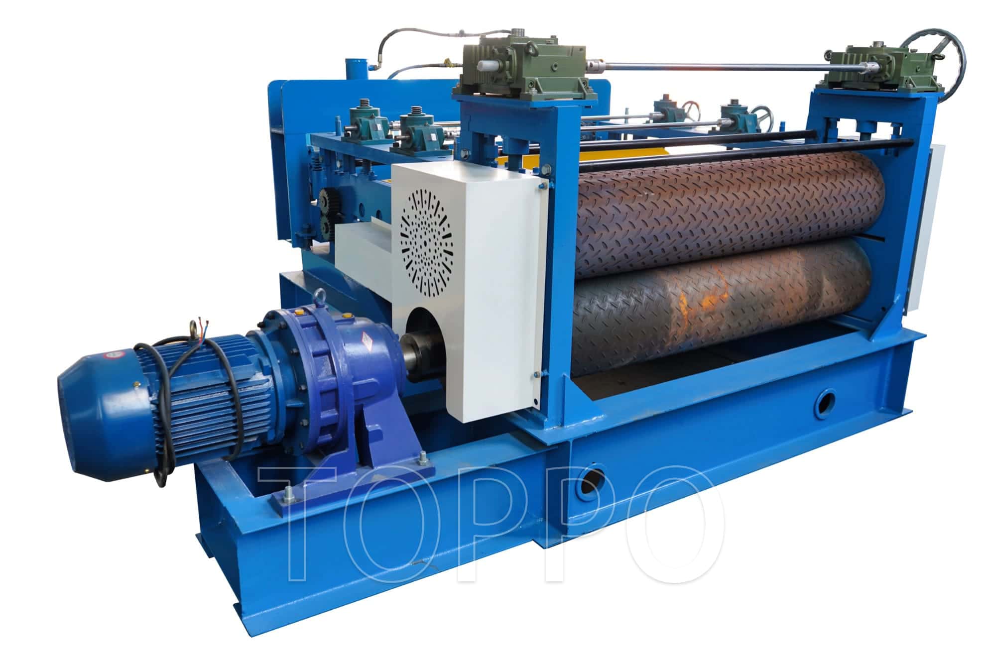 Electric Embossing Machine for Metal Sheet Pattern Rolling