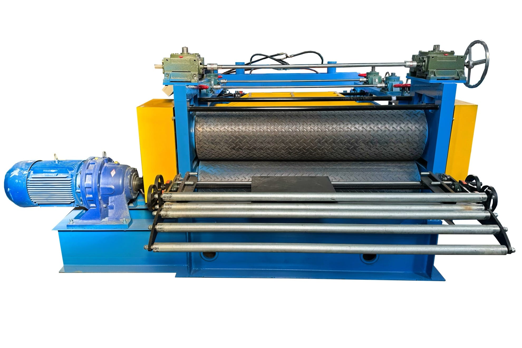 Heavy Duty Diamond Pattern Metal Sheet Embossing Machine
