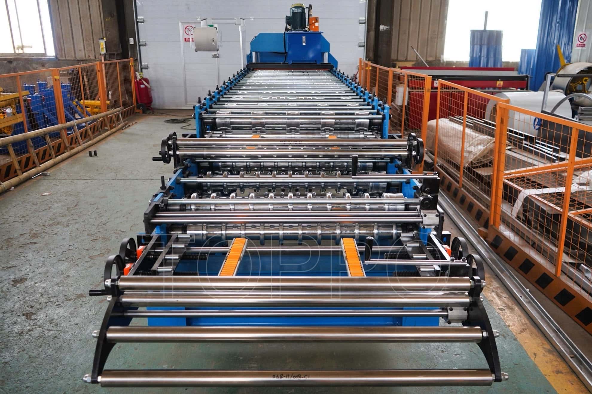 840–1050 Wide Width Double Layer Roll Forming Machine