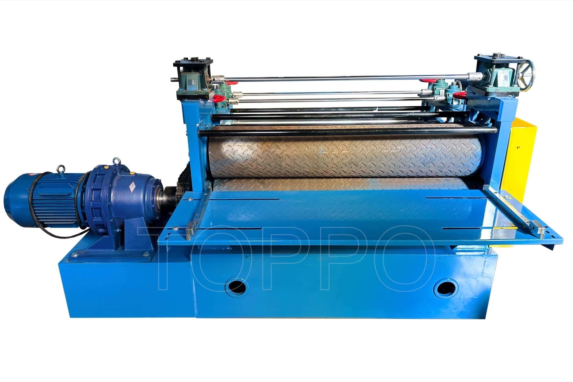 Anti-Slip Pattern Color Steel Aluminum Cold Plate Metal Embossing Machinery