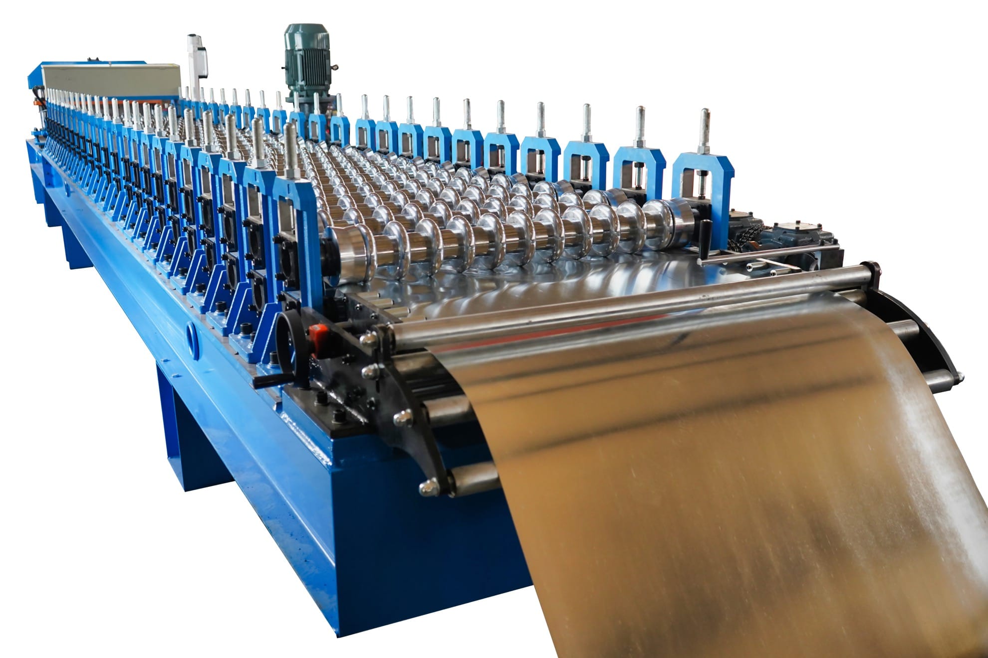High Speed  Corrugated G550 Roofing Sheet Roll Forming Machine