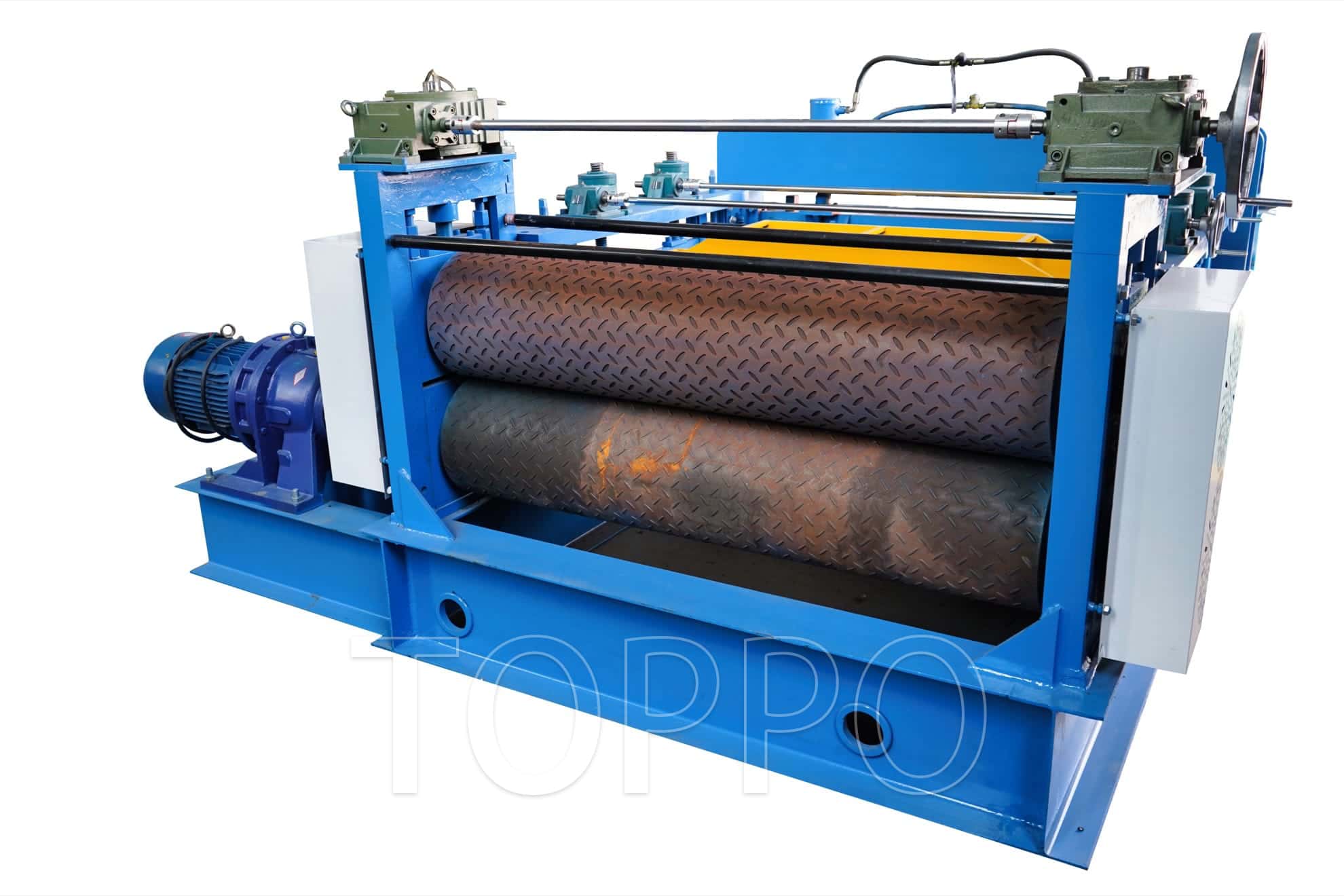 Electric Embossing Machine for Metal Sheet Pattern Rolling