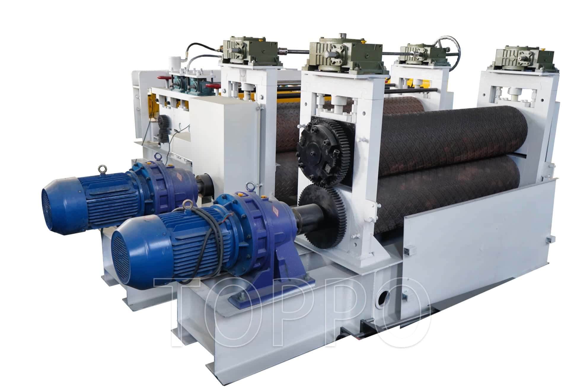 Heavy Duty Color Steel Aluminum Cold Plate Metal Embossing Machinery