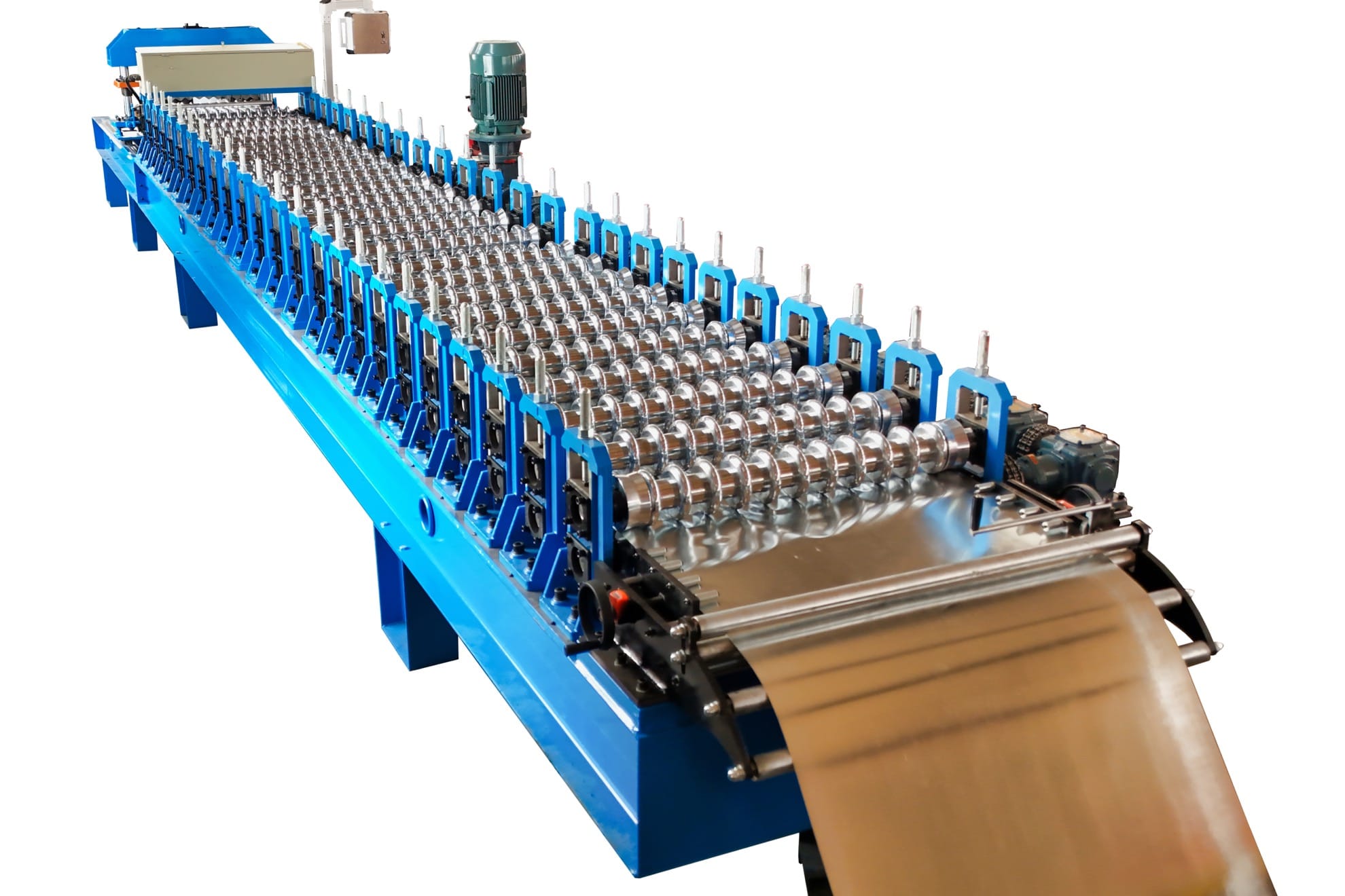 High Speed  Corrugated G550 Roofing Sheet Roll Forming Machine