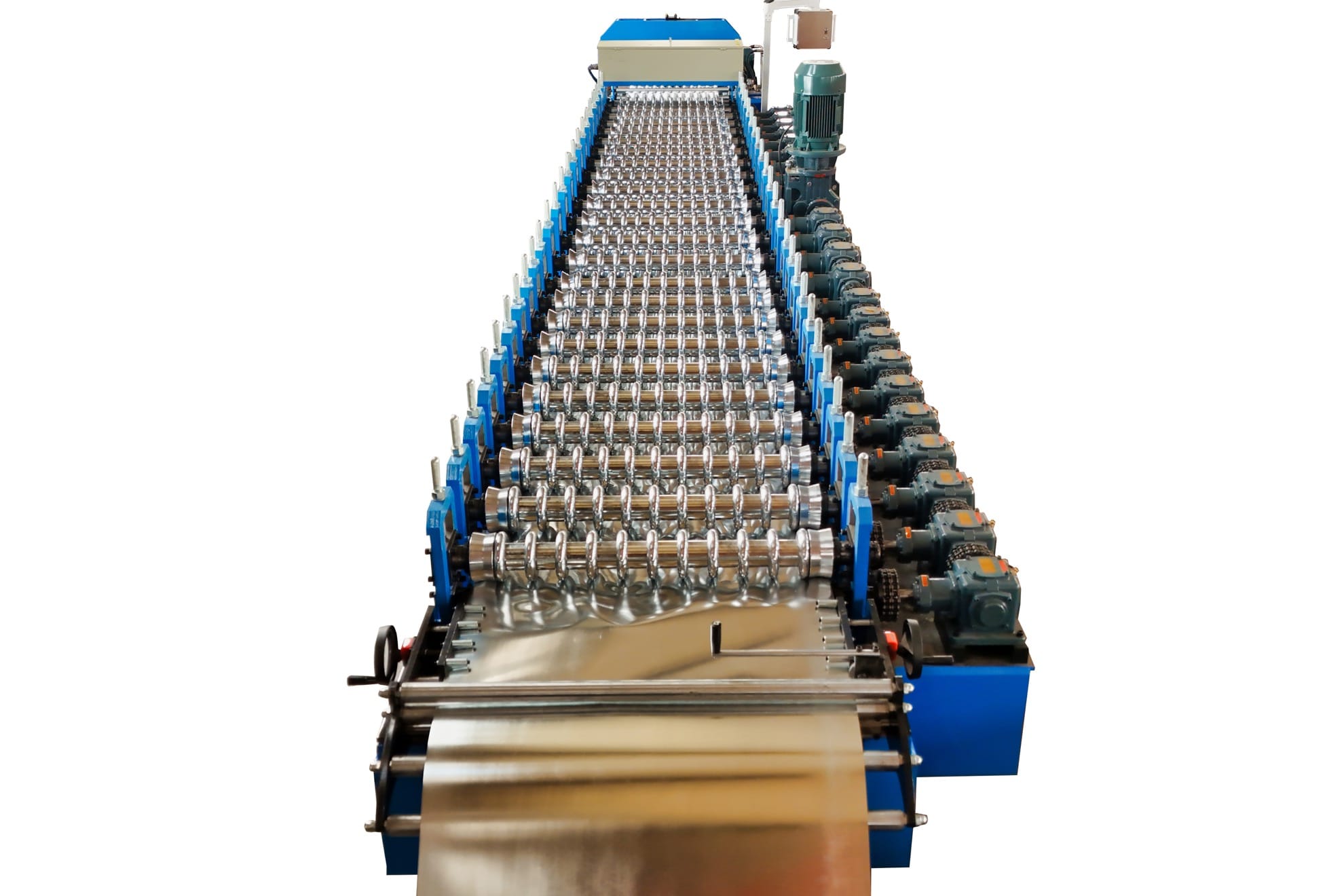 High Speed  Corrugated G550 Roofing Sheet Roll Forming Machine