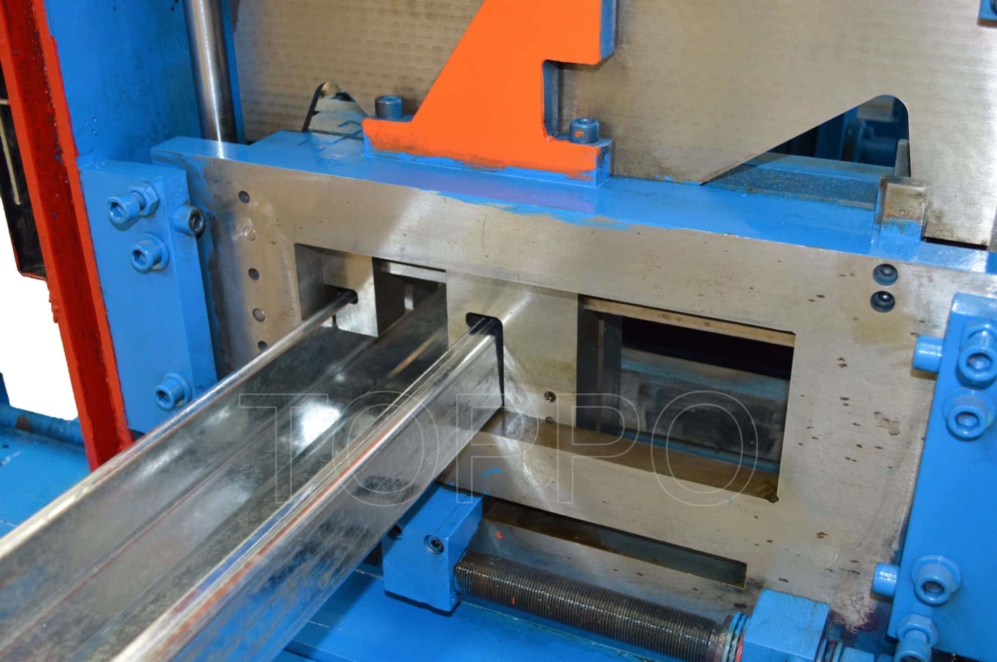 Automatic CZU Purlin Roll Forming Machine with Integrated Hydraulic Punching