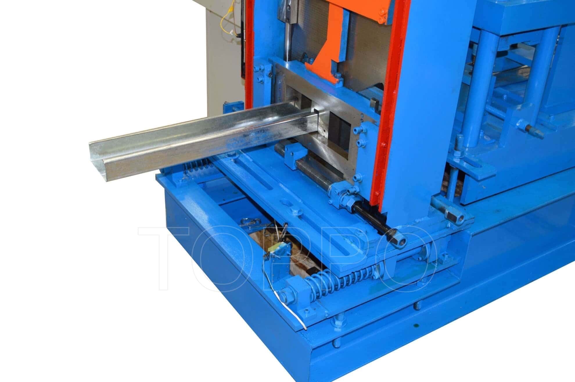 Automatic CZU Purlin Roll Forming Machine with Integrated Hydraulic Punching