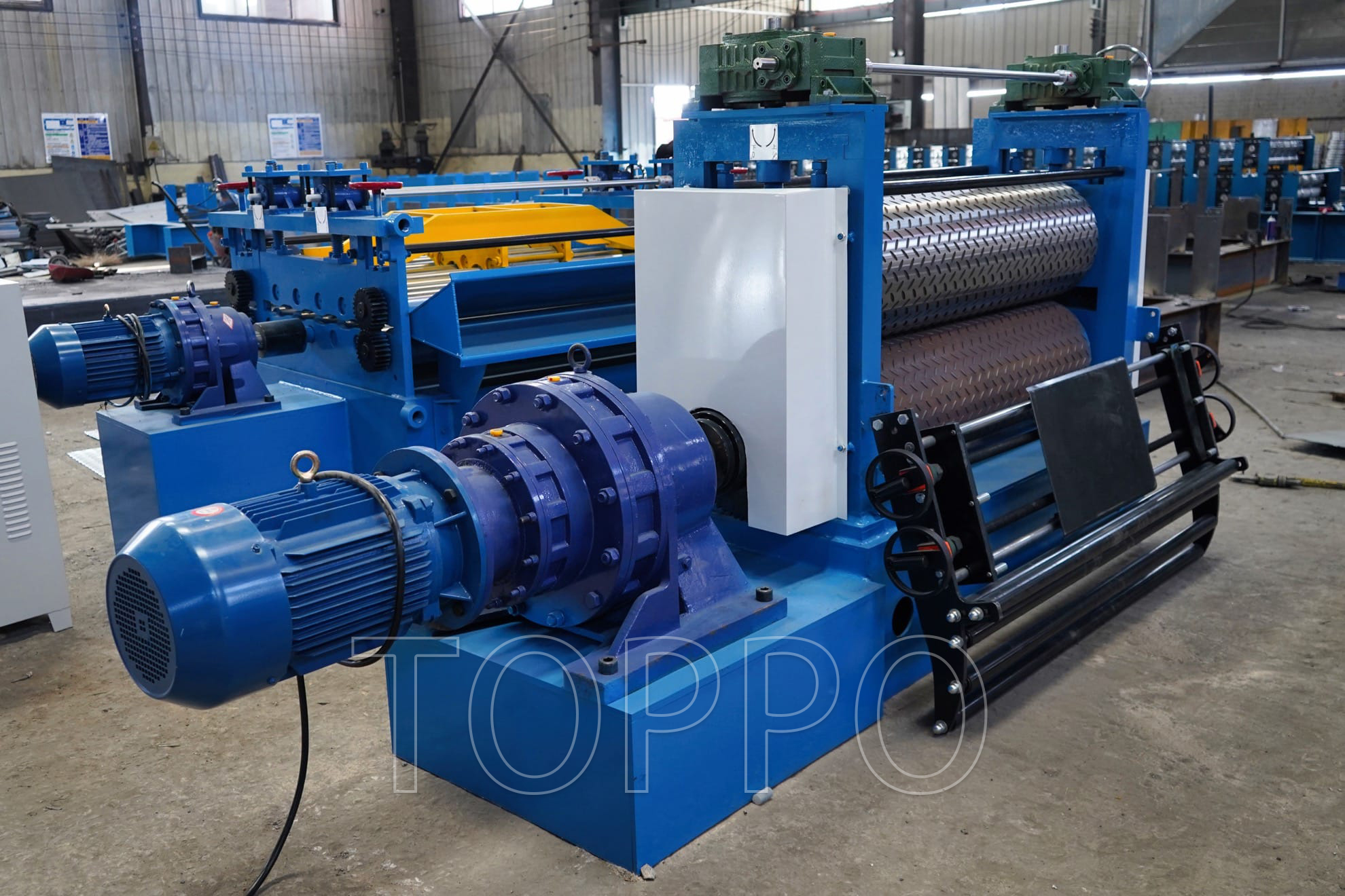 High Precision Metal Sheet Embossing Machine for Industrial Applications