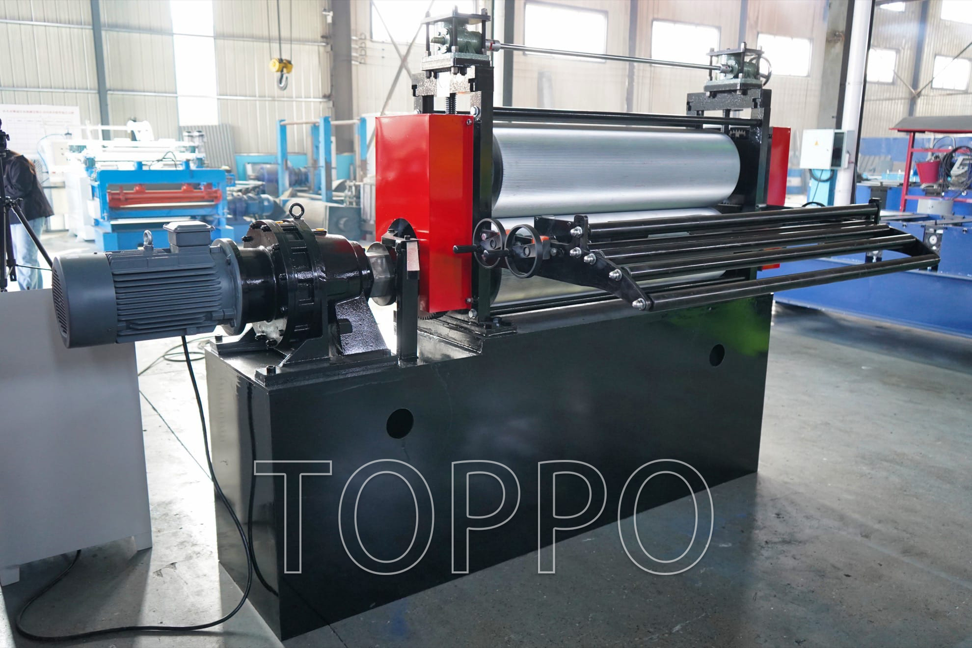 Manual Leveling Hydraulic Metal Sheet Embossing Machine