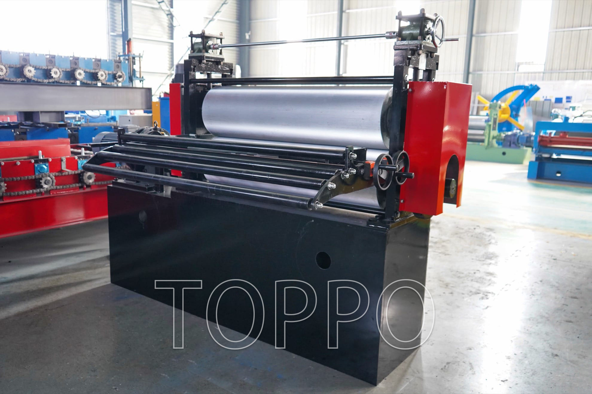 Manual Leveling Hydraulic Metal Sheet Embossing Machine