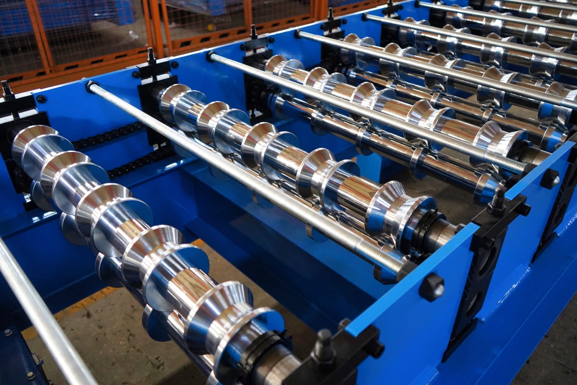 Color Steel Metal Roof Trapezoidal Roll Forming Machine