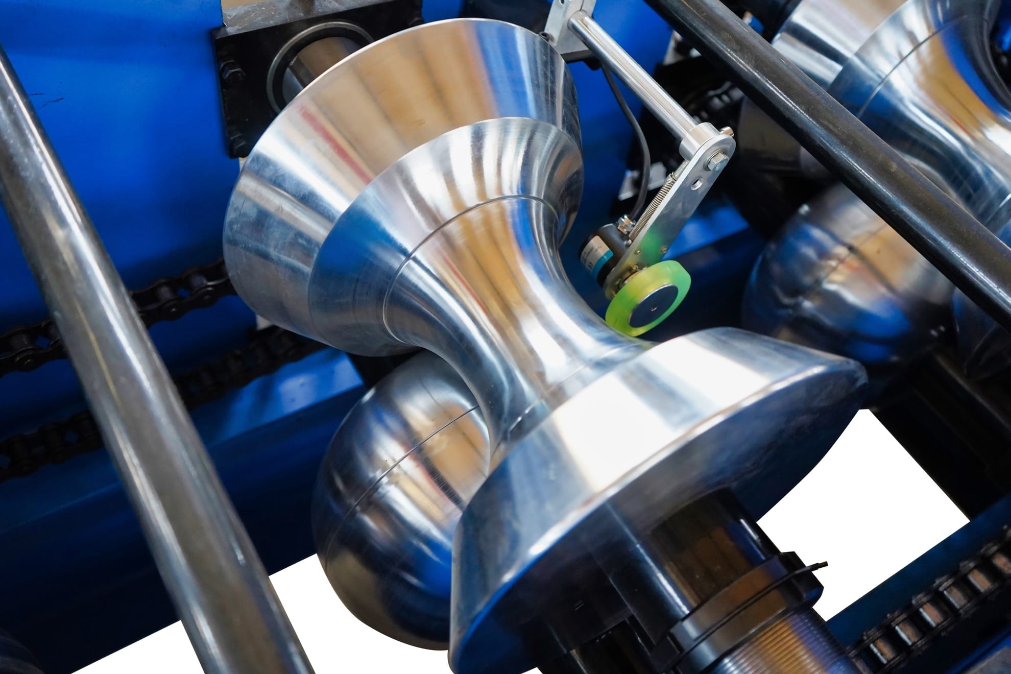 Industrial Ridge Cap Roll Forming Machine with Hydraulic Shear