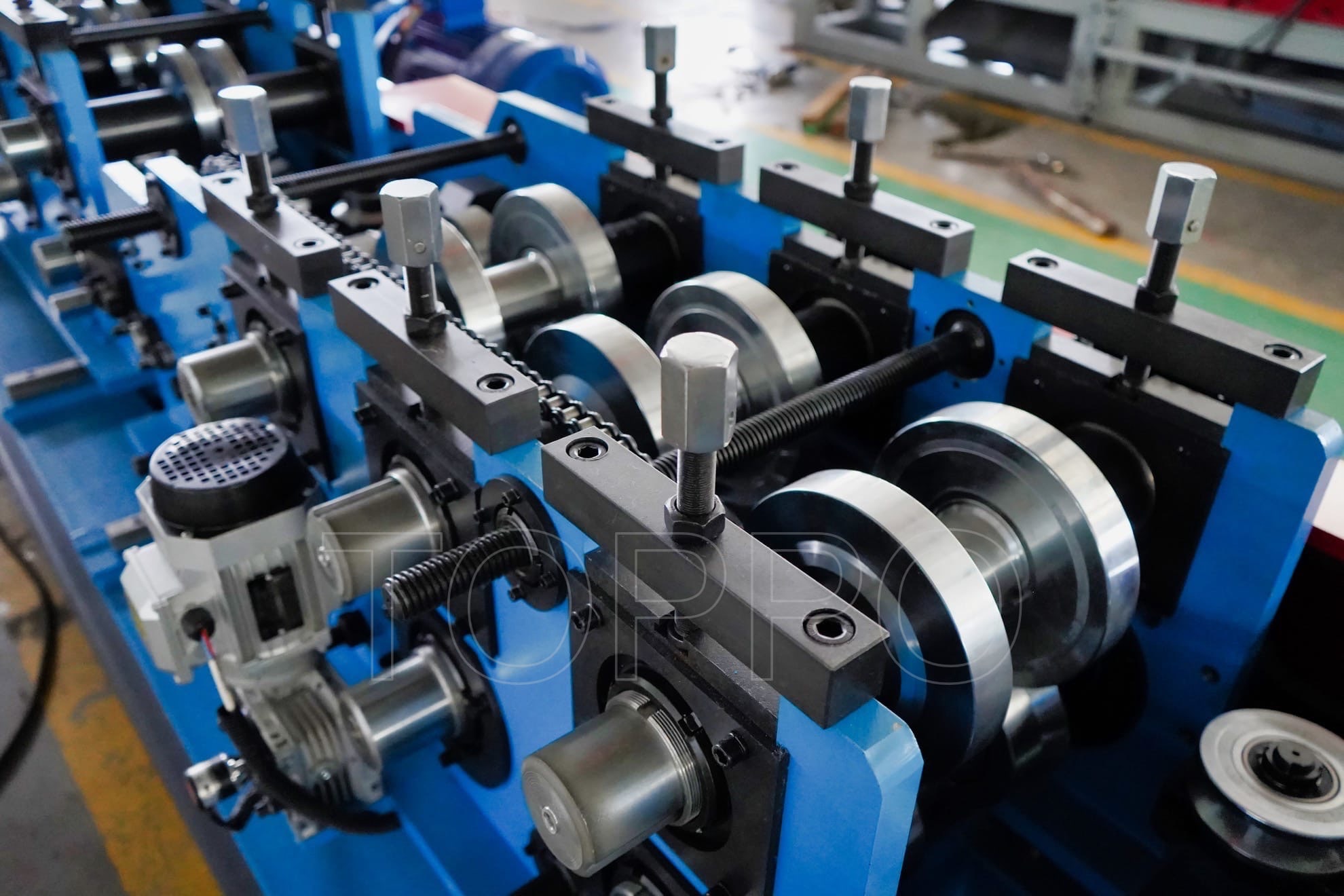 High Precision Automatic CZU Purlin Roll Forming Machine for Steel Construction
