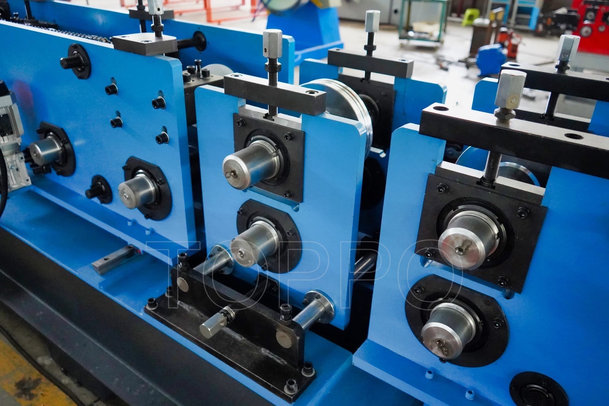 High Performance Automatic CZU Purlin Roll Forming Machine Line