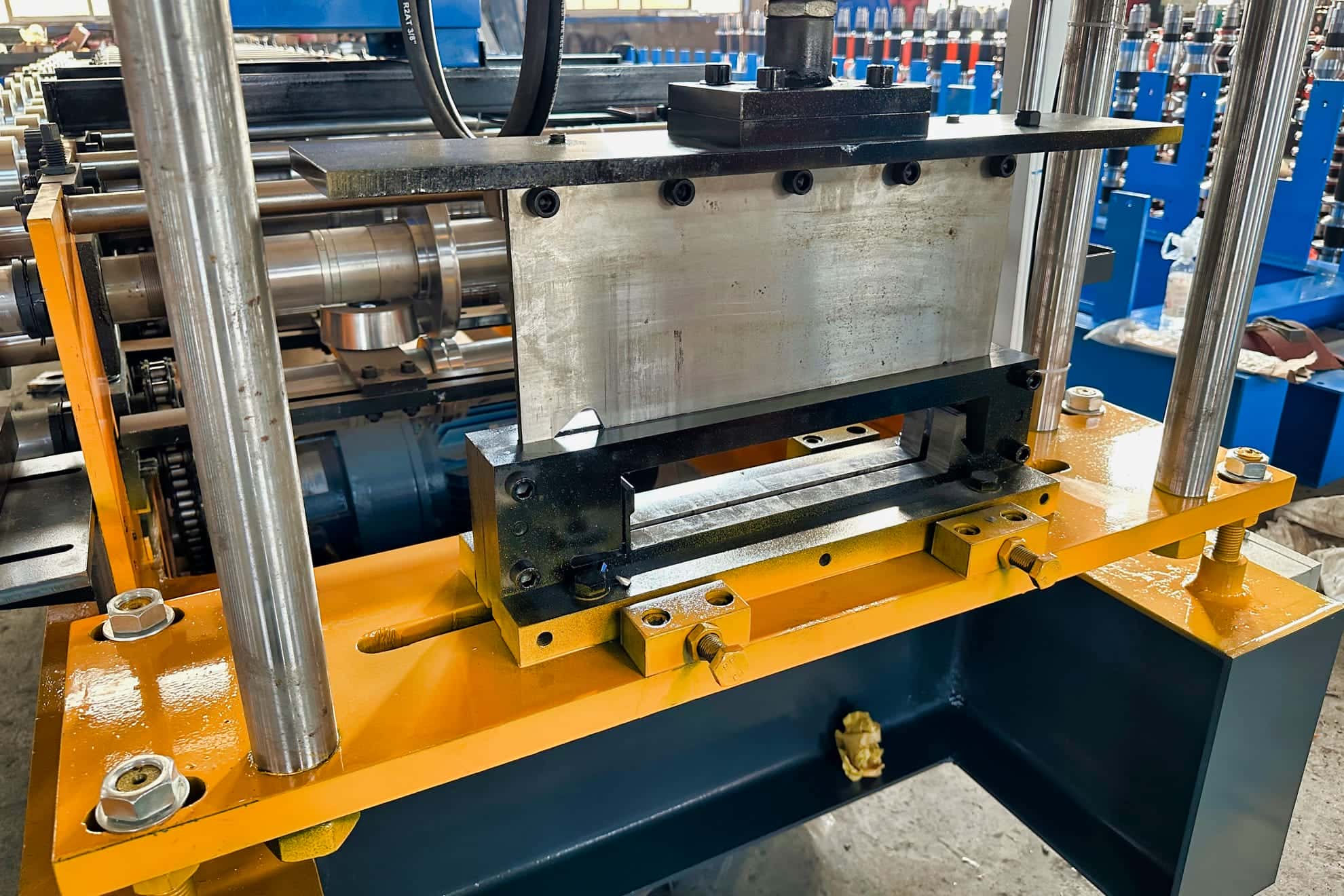 Fully Automatic Standing Seam Roofing Roll Forming Machine with PLC Touch Screen