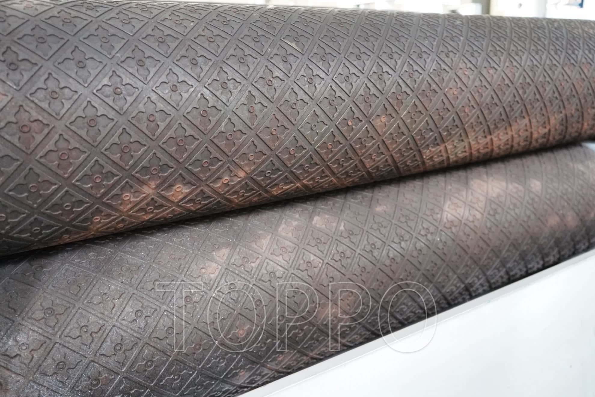 Heavy Duty Color Steel Aluminum Cold Plate Metal Embossing Machinery