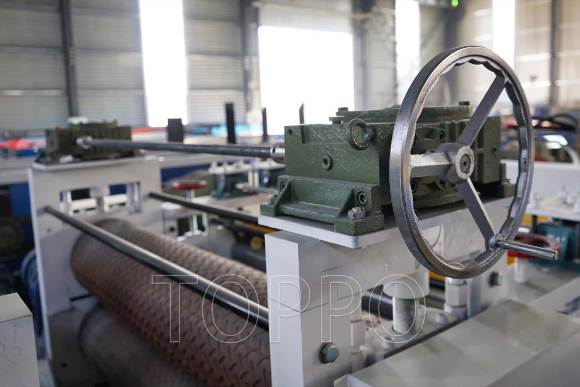 Heavy Duty Color Steel Aluminum Cold Plate Metal Embossing Machinery