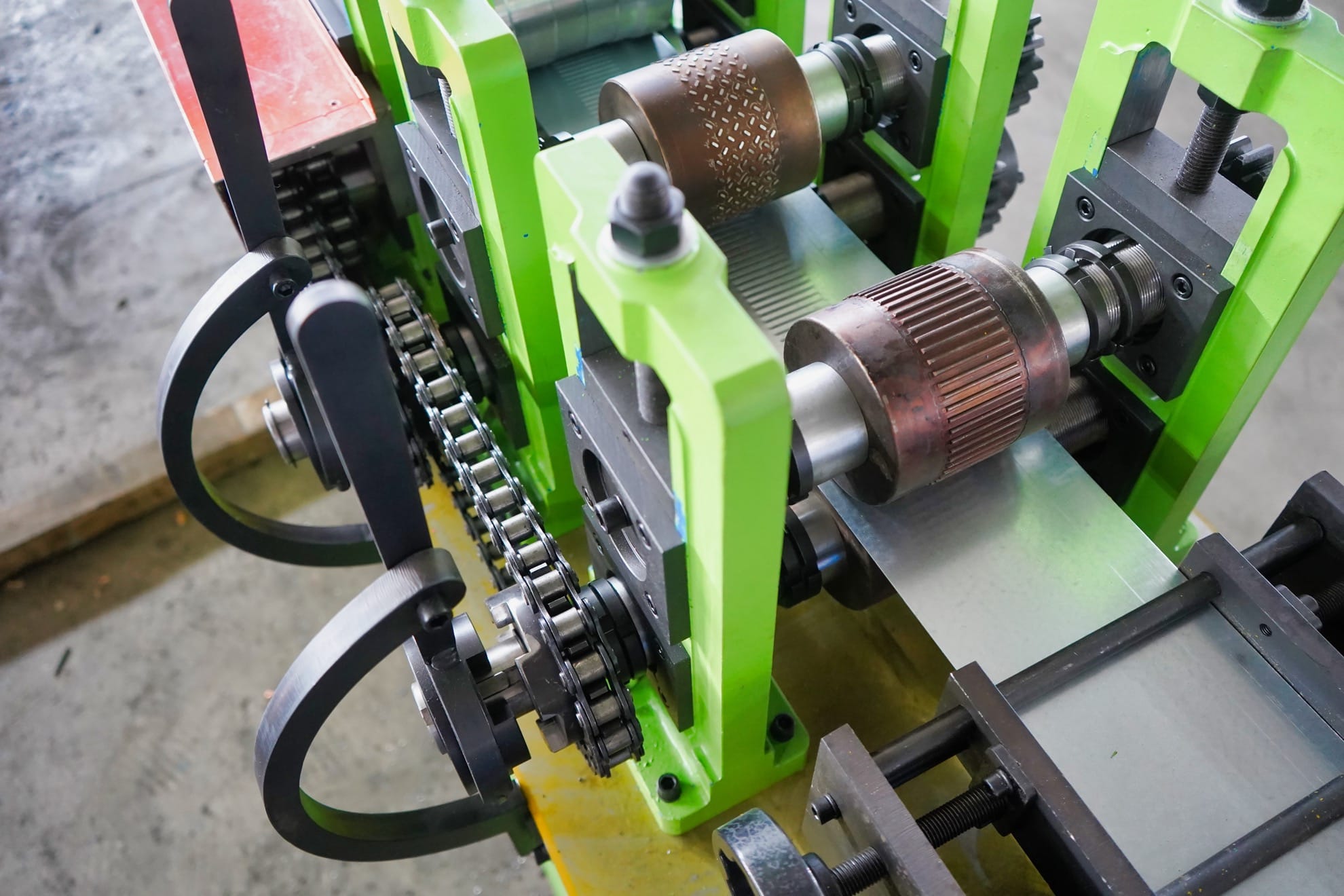 High Precision Rolling Shutter Door Roll Forming Machine