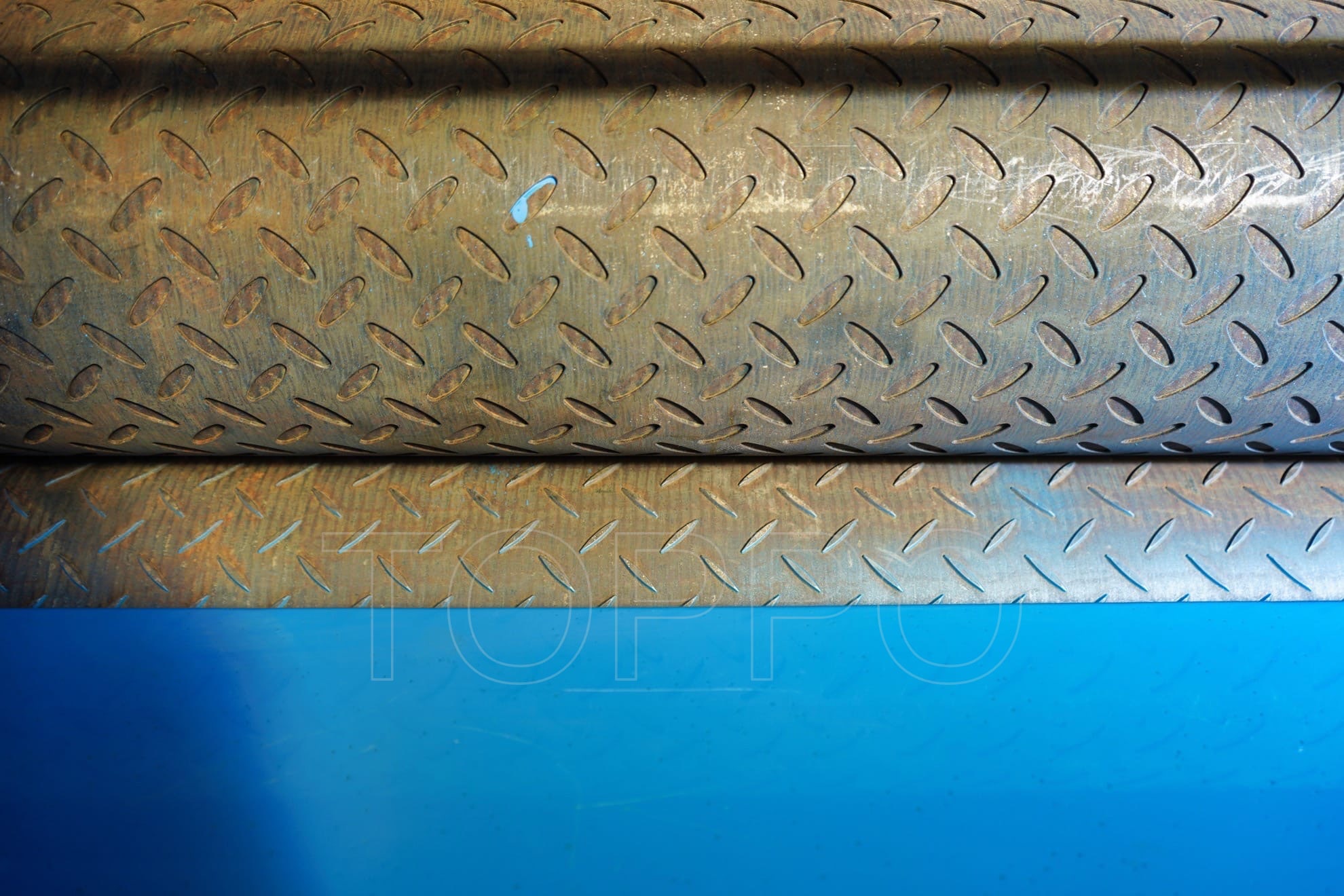 Single Station Metal Sheet Embossing Machine with Gear Drive