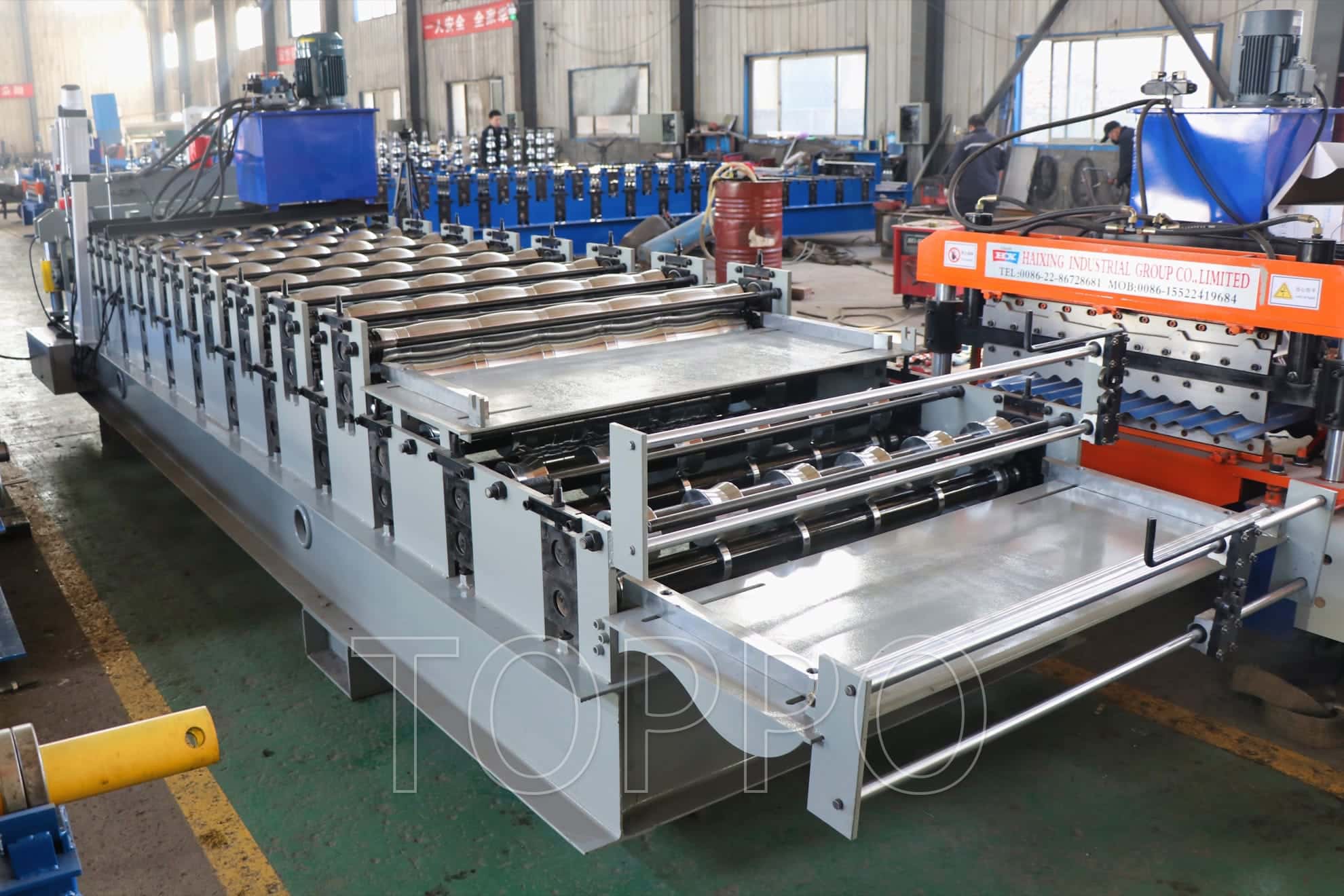 Double Layer Roll Forming Machine for Roofing & Wall Panels