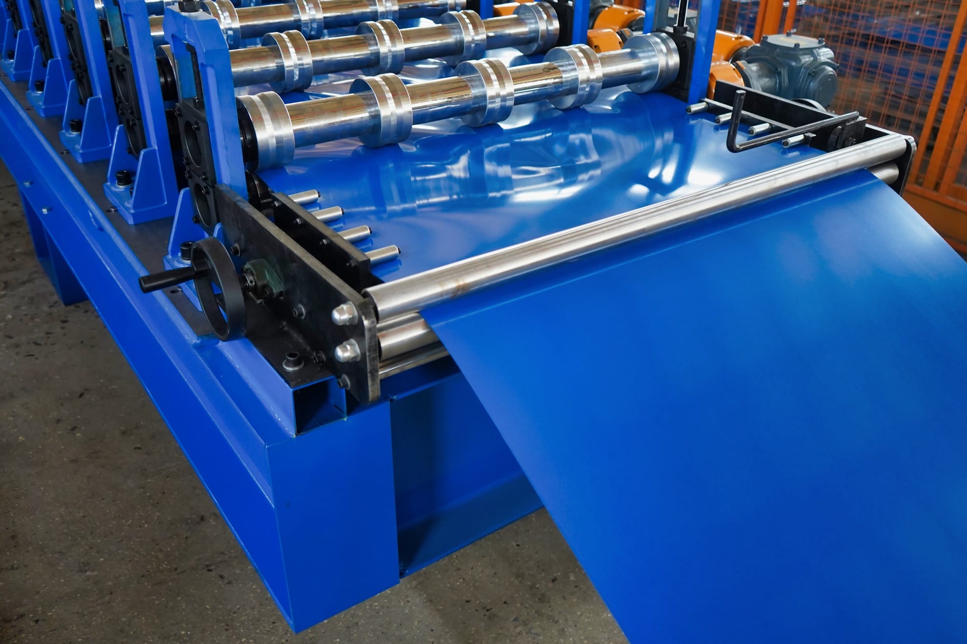 Automatic 828 Glazed tile Roofing Sheet roll forming machine