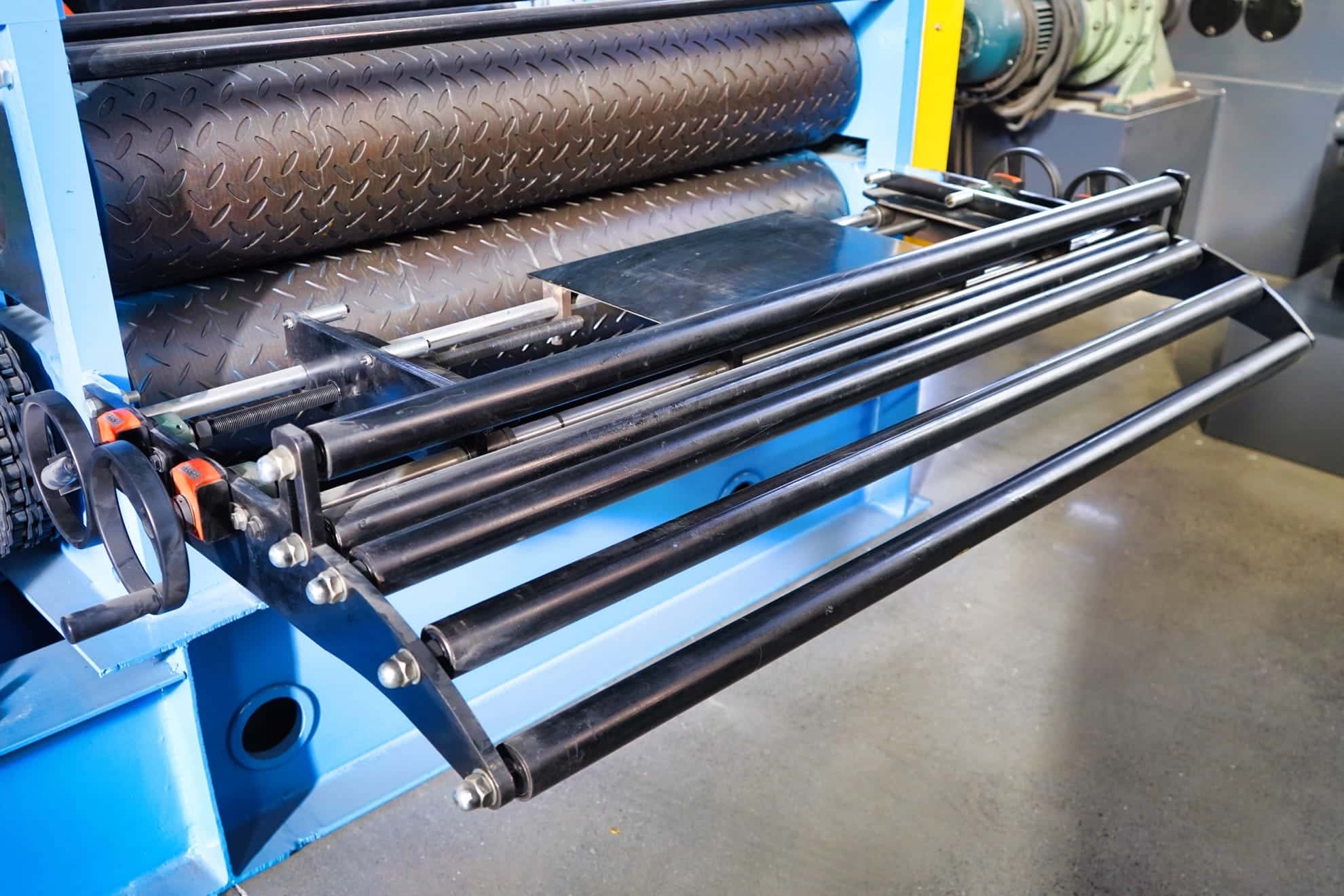 Electric Orange Peel Pattern Metal Steel Sheet Cold Rolling Embossing Machine