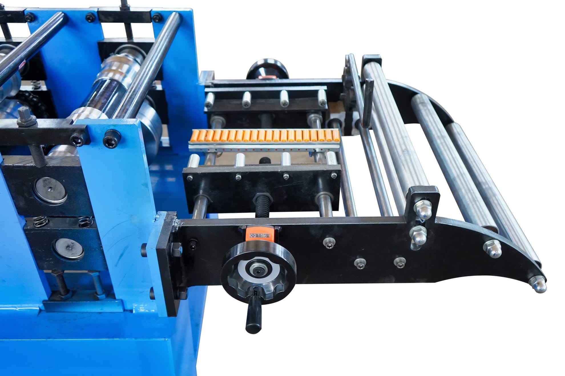 Industrial Ridge Cap Roll Forming Machine with Hydraulic Shear