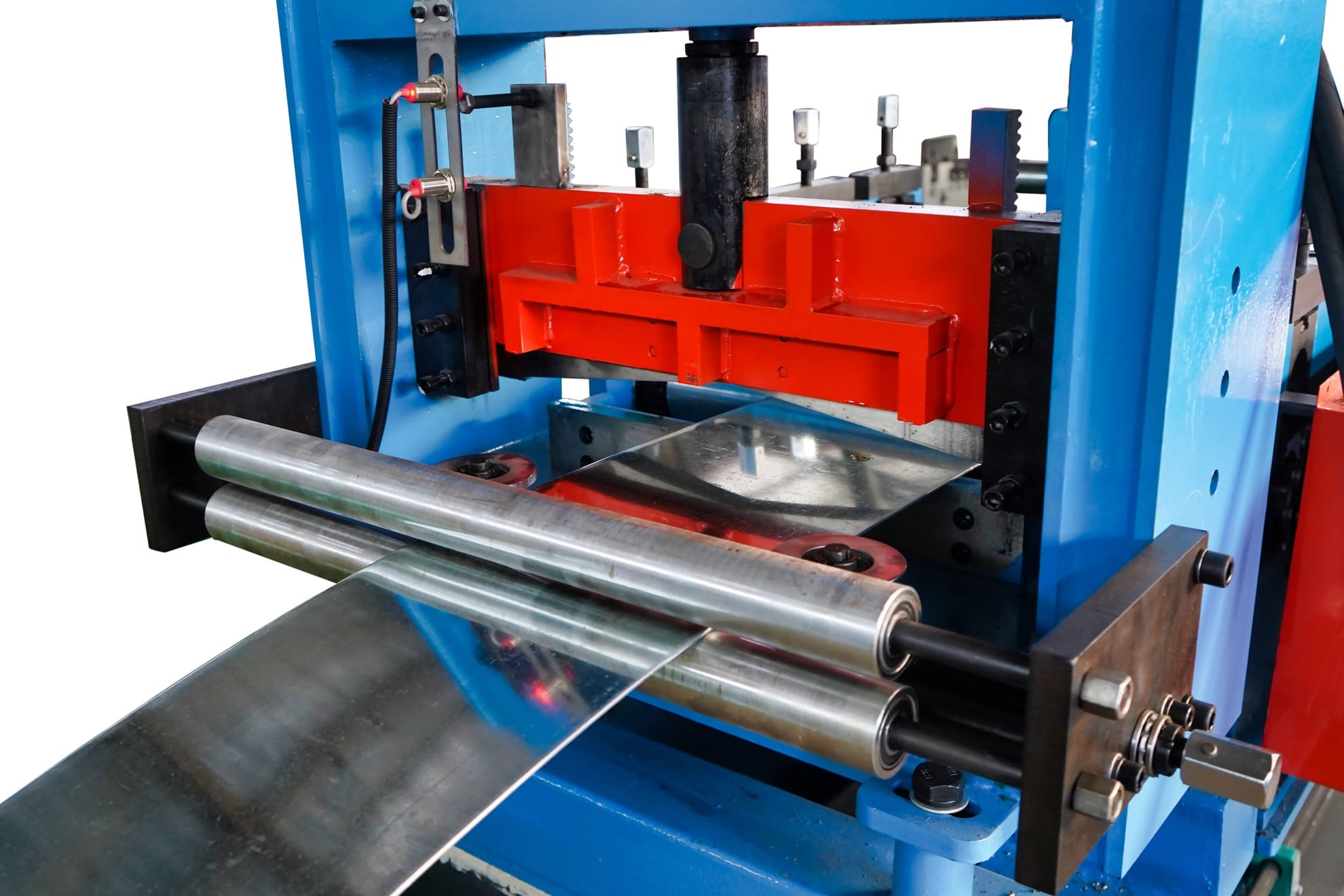 Fully Automatic C Z U Steel Purlin Roll Forming Machine